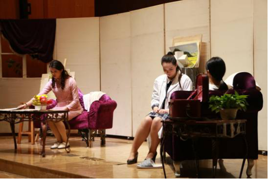 影视系举行戏剧影视表演专业教学汇报