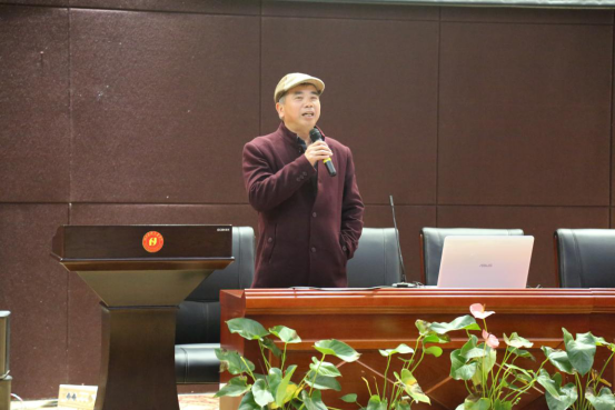 黎建新会长莅临我院做“影像”主题讲座