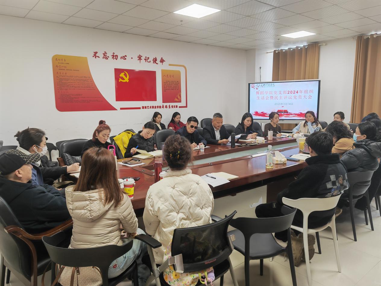 党委副书记杨向东参加舞蹈学院党支部专题组织生活会